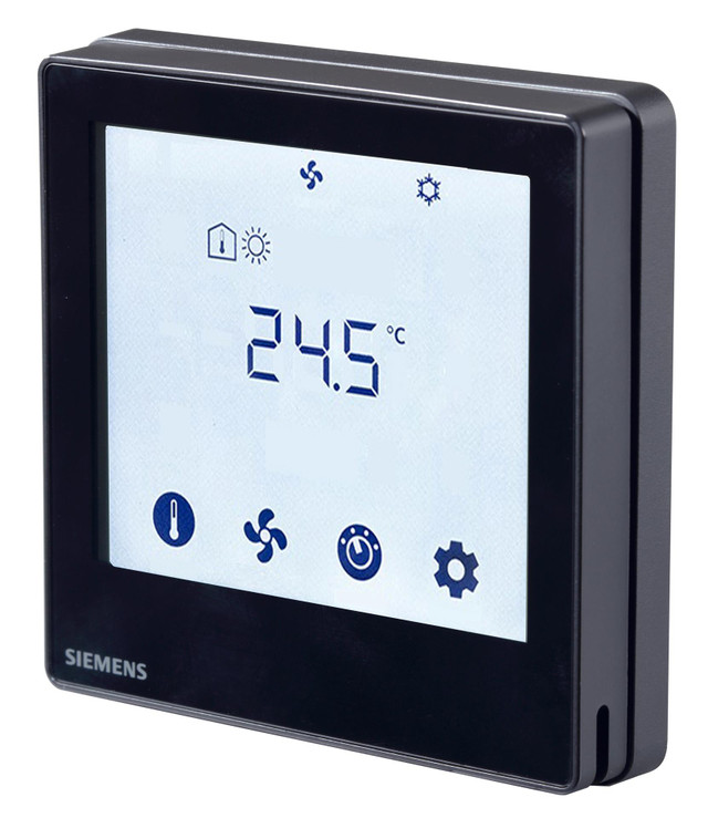 SIEMENS RDF800/VB термостат со touch екран за фенкојлери 