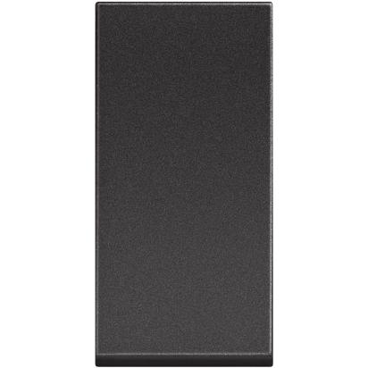 Прекинувач наизменичен 1 модул црн RG4003P